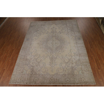 Vintage Wool Medallion Traditional Area Rug 10x13