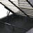 Raania Hydraulic Lift Up Storage  Upholstered Wingback Bed -457524858-457524859