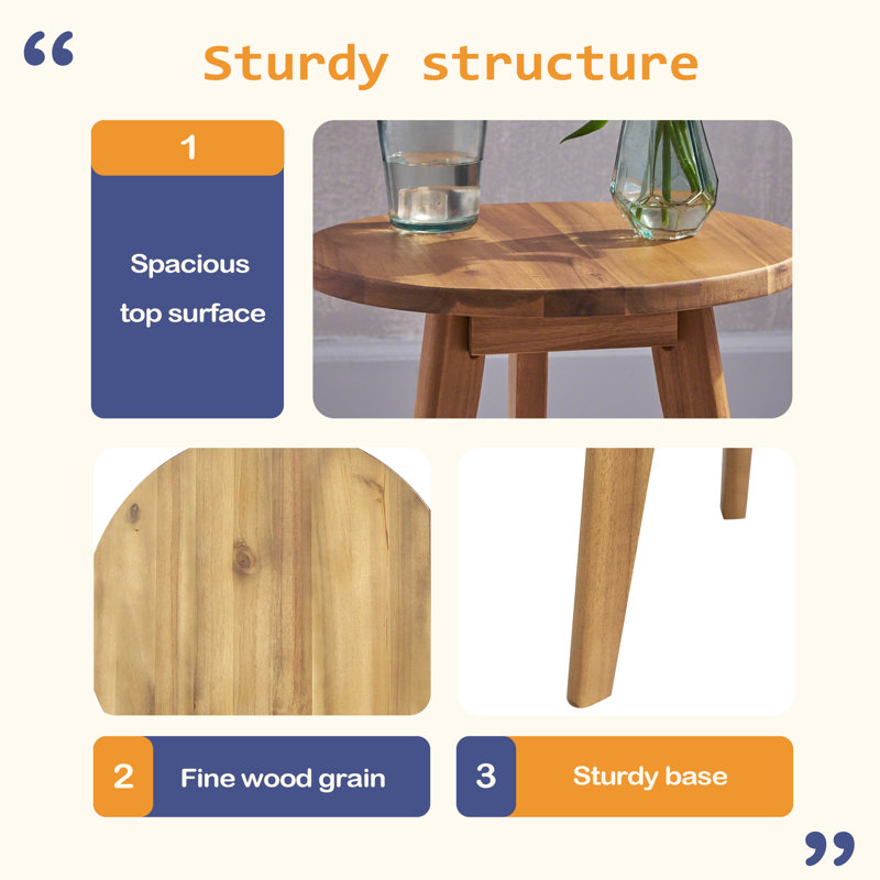 Table d'appoint, Naturel