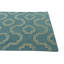 Tapis bleu sarcelle 5 x 8