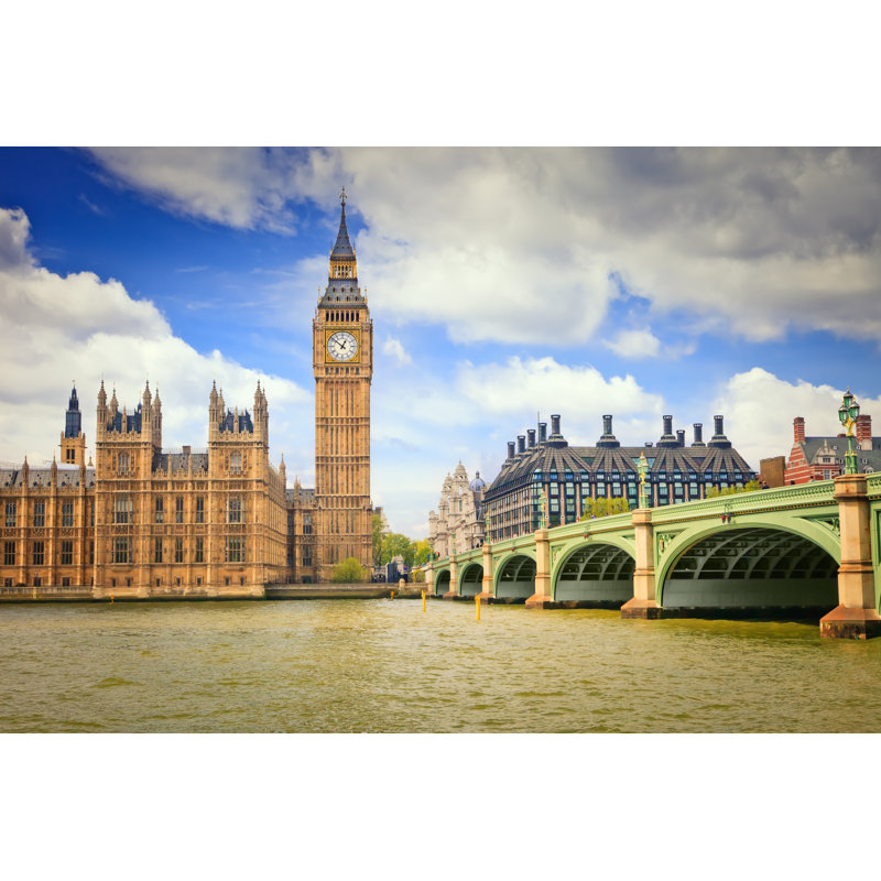 Dongola Houses Of Parliament by Sborisov - Wrapped Canvas Print, 61cm H x 91cm W 3.8cm D