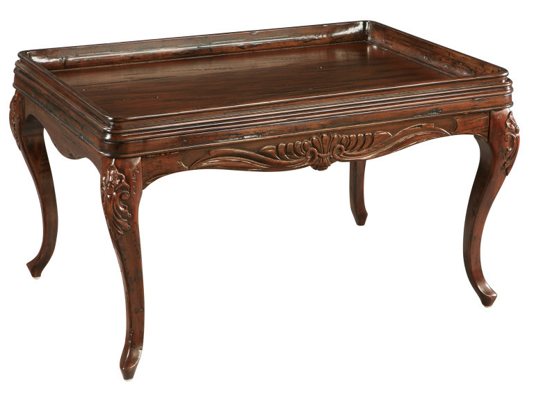 Solid Wood Top Coffee Table
