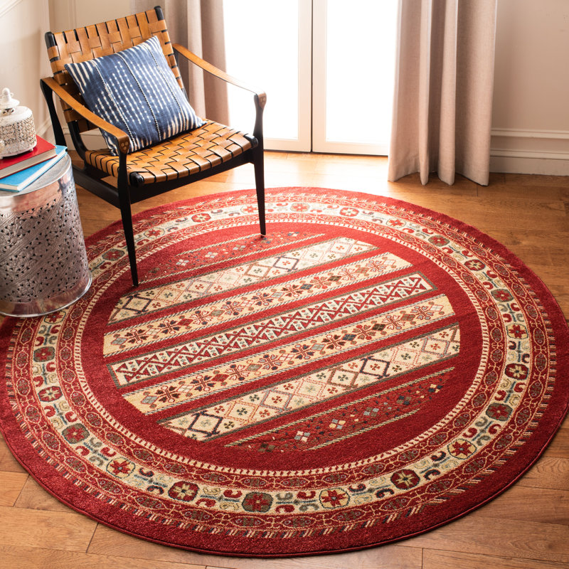 Pennypacker Performance Oriental Rug, Round 6'7"