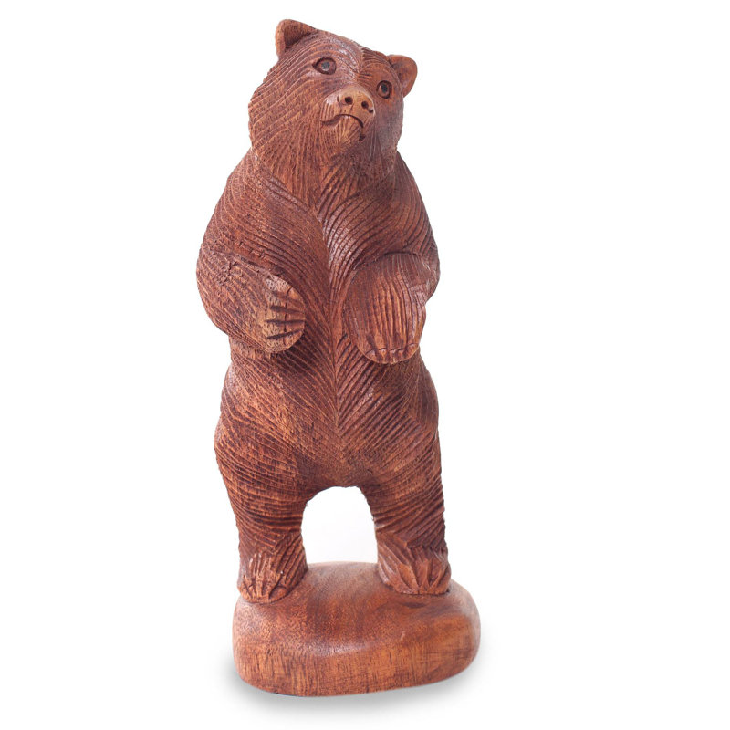 Figurine ours curieux Liriano