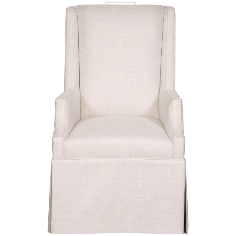 Everhart Arm Chair, Polyester Nadia Steam