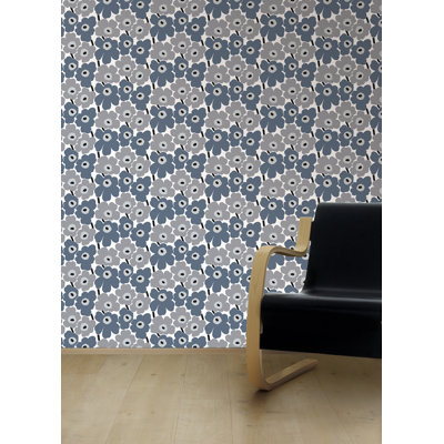 Rouleau de papier peint adhésif Pieni Unikko L 18 pi x l 20,8 po