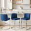 Tabouret de comptoir rembourré 26 po Bittencourt-710901361-678341495