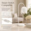 Lampe de table en acier 23,63 "Kialani-171177545