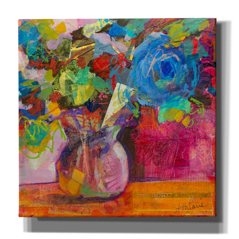 «Only In Dreams 4» par St. Hilaire Elizabeth, art mural sur toile, H 26 po x l 26 po x P 1,5 po