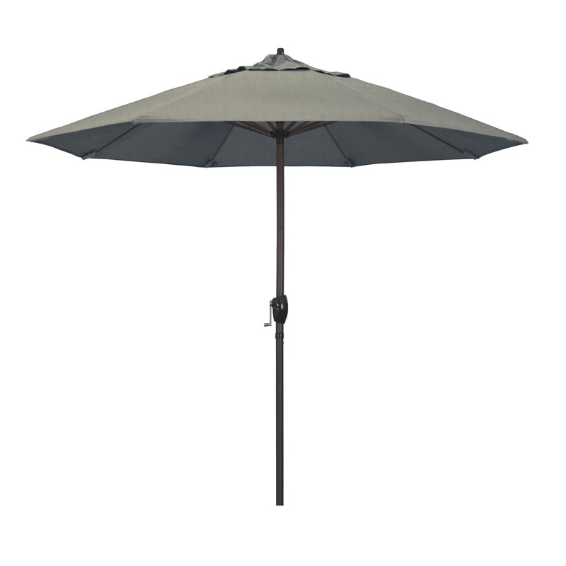 Parasol 9 pi Mira Sunbrella® Mira, Sunbrella® à tissage uni palette colombe