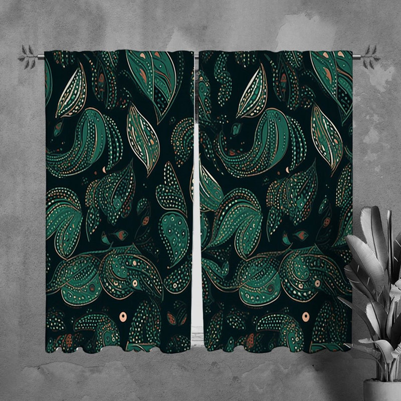 Laigha Room Darkening Curtain Pair, 40" W x 61" L