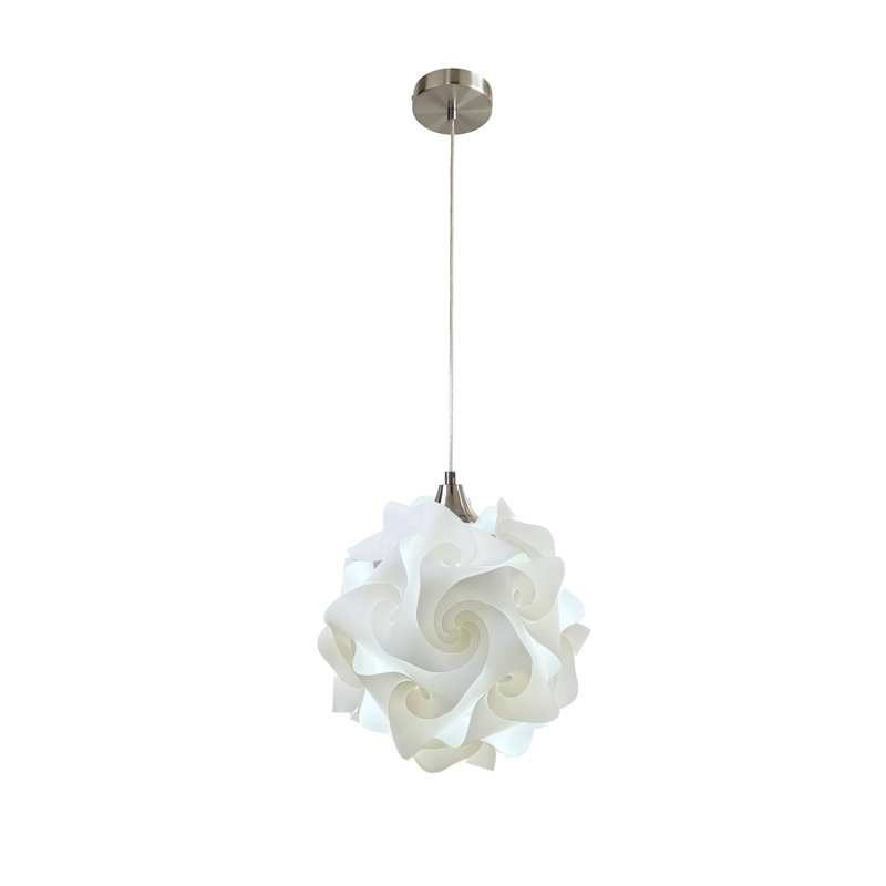 Beri 1 - Light Single Pendant, 13" H x 13" W x 13" D, E26 - Default, Gold