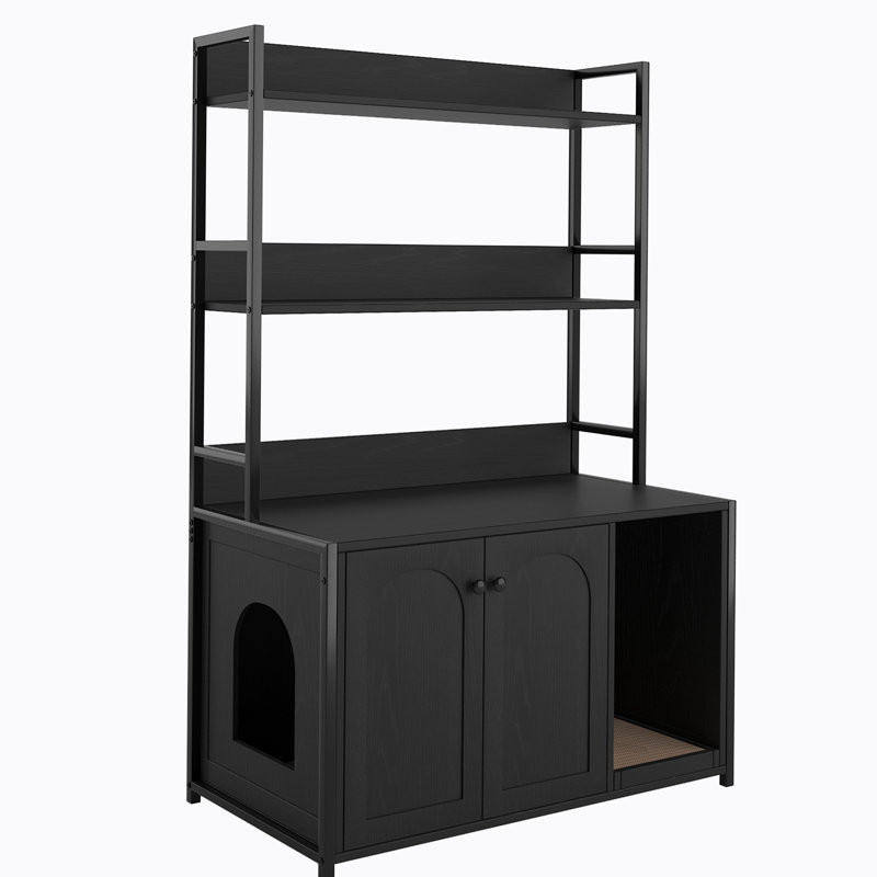 Buffet 35,2 po Charlis, Noir