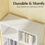 Bibliothèque compacte, présentoir attrayant, armoire ouverte