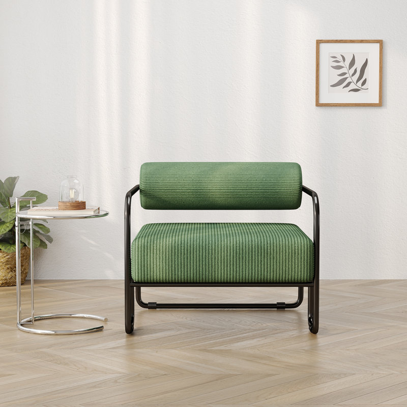 fauteuil individuel paresseux, Dark Green Corduroy