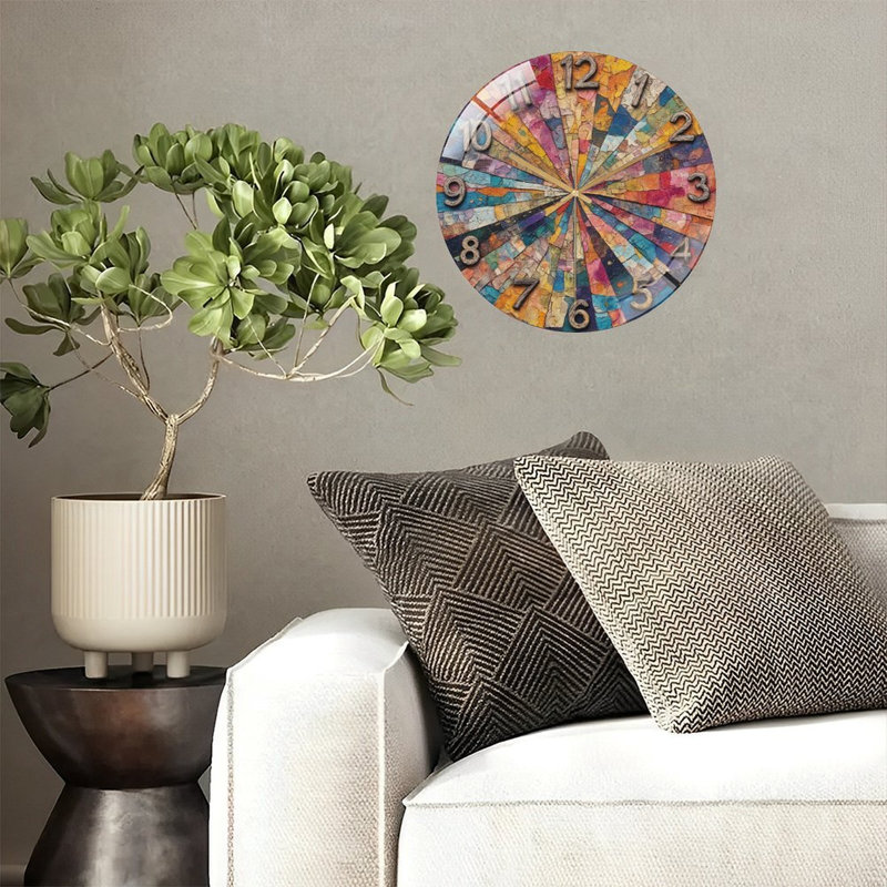 Horloge murale 12 po
