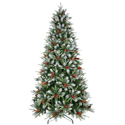 Arbre de Noël blanc en aérosol