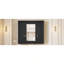 Armoire de salle de bain avec miroir, armoire à pharmacie murale avec 4 tablettes, armoire de rangement avec miroir-1792620253