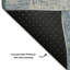 Tapis géométrique lavable à la machine de qualité supérieure Pinkston-1577571376