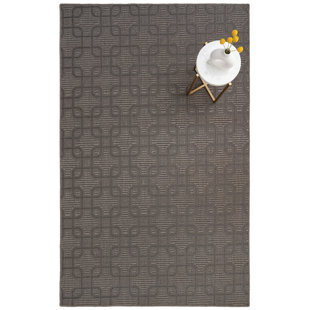 Chenyu Jute/Sisal Geometric Indoor Rug