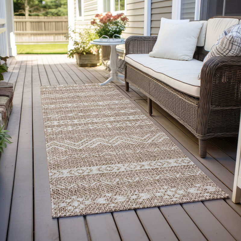  Tapis antidérapant Cean, Tapis de couloir 2 pi 3 po x 7 pi 6 po