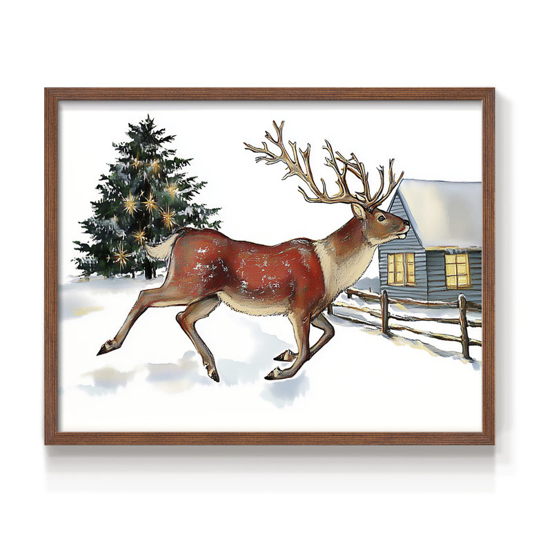 Art de Noël - Dccxxxxxxxxxxxxxxxx, Noyer, H 16 po x l 20 po