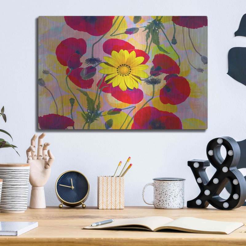 «Design H» par Ata Alishahi - impression sans cadre sur métal, H 16 po x l 12 po x P 0,13 po