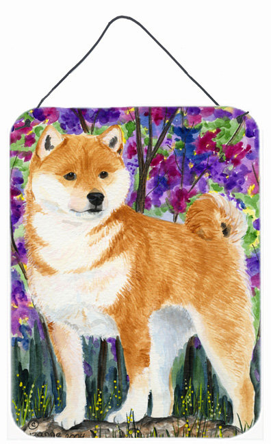 Shiba Inu Painting Print Plaque