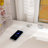 Corner L-Shaped Computer Desk With Glass Cabinets, Built-In LED Lights, And USB Charging Ports For Home And Office-376112320