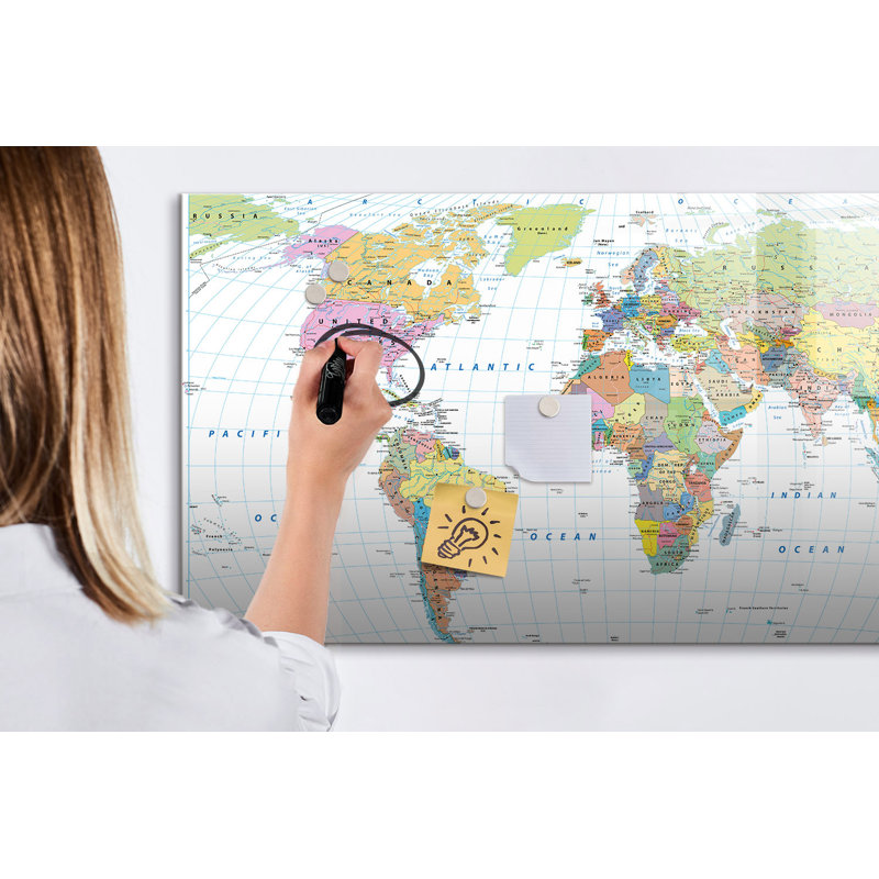Magnetic Glass Dry Erase Board