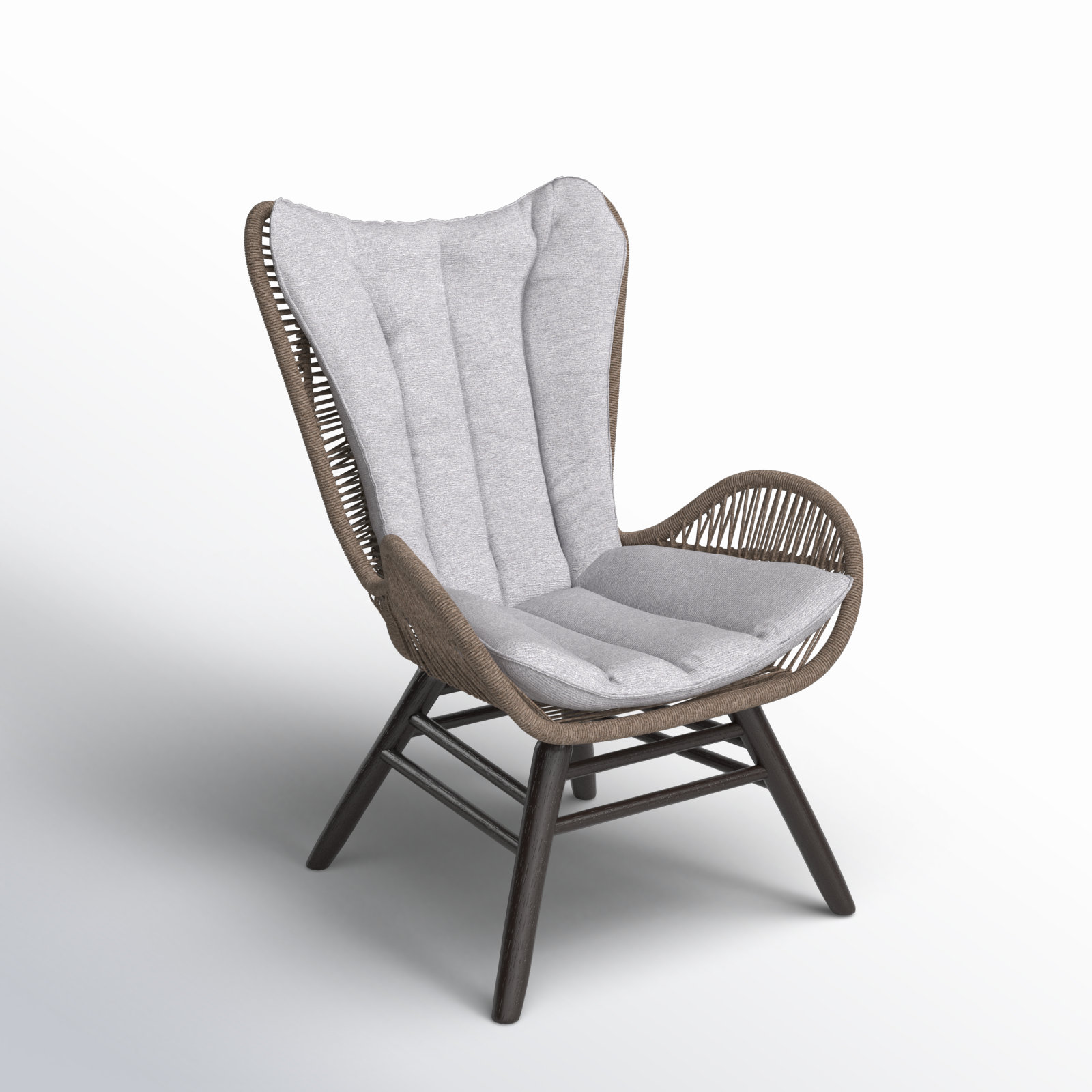 Adagio Patio Lounge Chair, Brown
