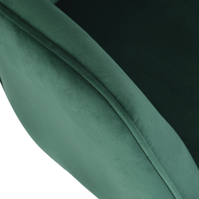 Charton Executive Chair, Dark Green, Height Adjustable