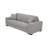 Mo 88" Italian Stain and Abrasion Resistant Performance Fabric Queen Square Arm Sleeper Sofa Bed-85522585
