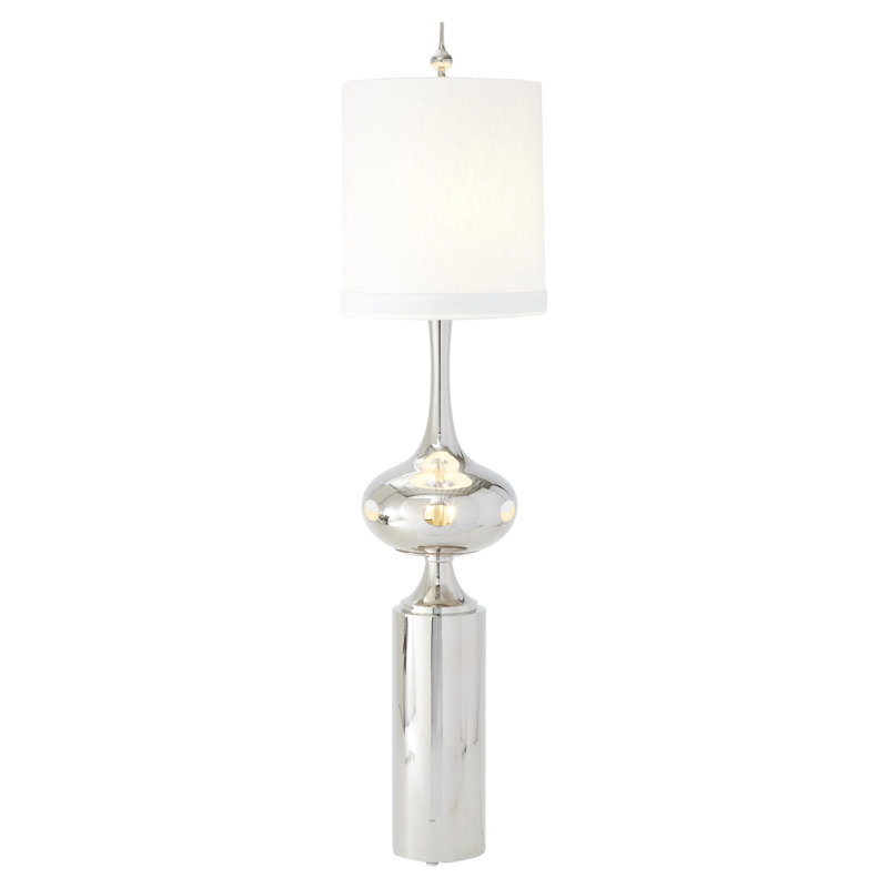 Modern Extraterrestrial 4-Light Floor Lamp in White