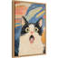 «Really Scream Cat» par Melloi, reproduction d'art sur toile encadrée-1230554824