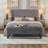 Margarete Velvet Upholstered Storage Bench-620386125