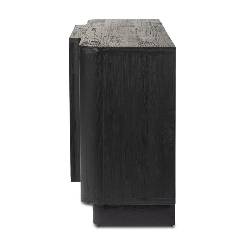 Allandale 72'' W Solid Wood Sideboard, Black