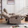 Edilmar 61.8'' Wide Modern and Super Soft Manual Reclining Loveseat Sofa
