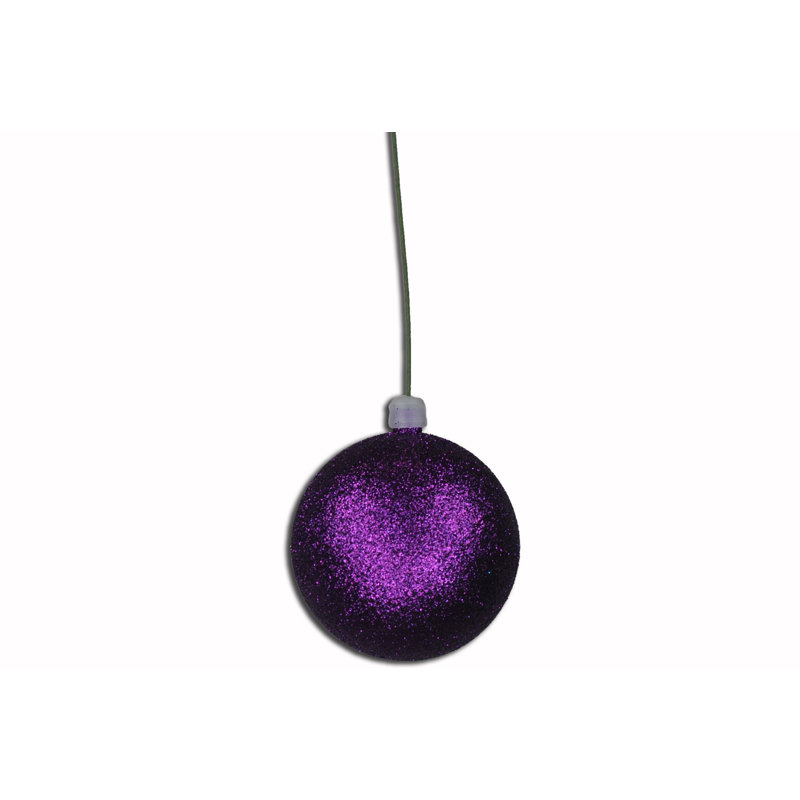 Ornement boule incassable, Mauve