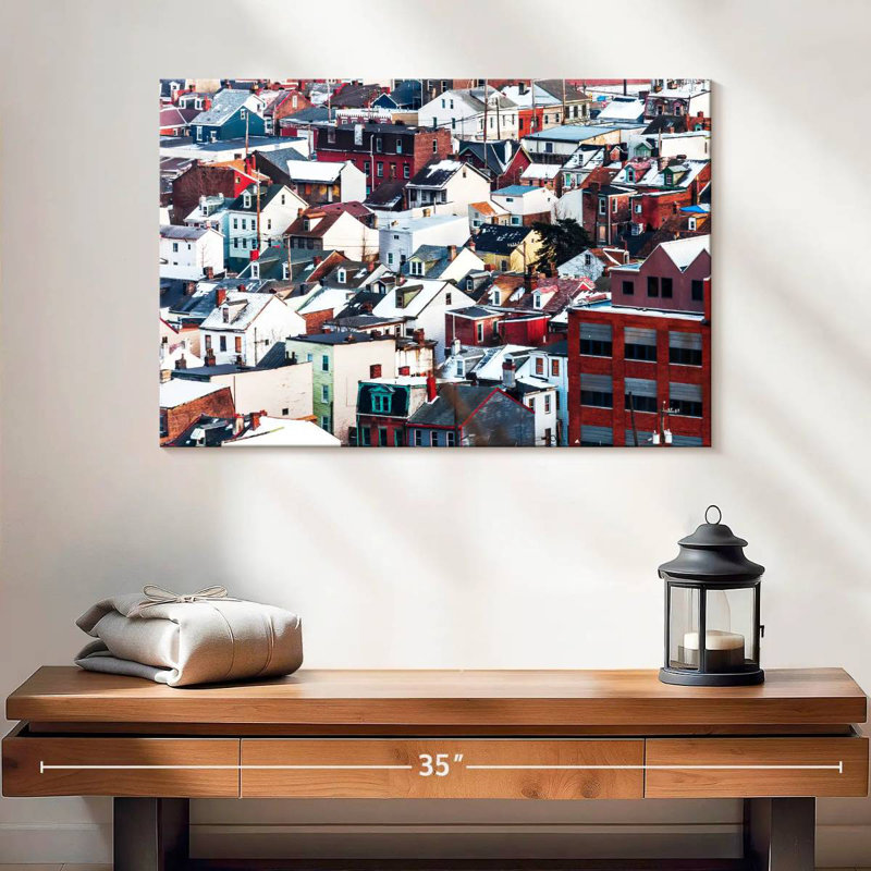 Quartier Sireci Pittsburgh, H 16 po x l 24 po
