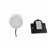 L-Shaped Bed Frame with Led Downlight and USB Port-581541478