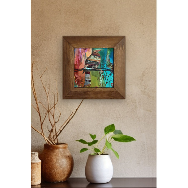 Peinture décorative encadrée
