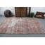 Tapis turc oriental fabriqué à la main, parfait pour une touche bohémienne vibrante dans le décor du salon