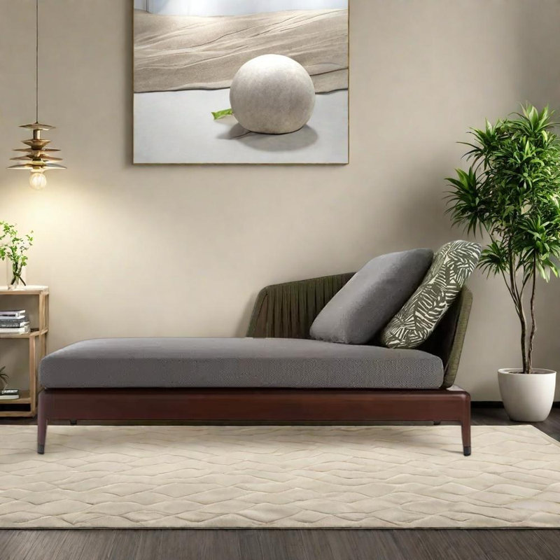 Chaise en teck durable de haute qualité, Orienté à droite