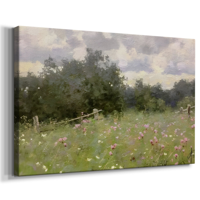 Paysages rétro-CC III -Galerie enveloppée Cavas, 12 x 18