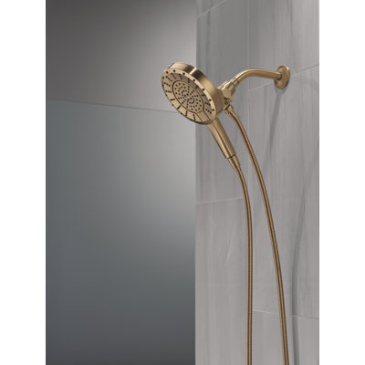 5-Setting In2ition 2-in-1 Dual Shower Head with Handheld High Pressure ProClean Spray 1.75 GPM