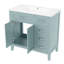 Meuble-lavabo de salle de bain moderne élégant avec lavabo et rangement spacieux, 36 po-822790388-822790389