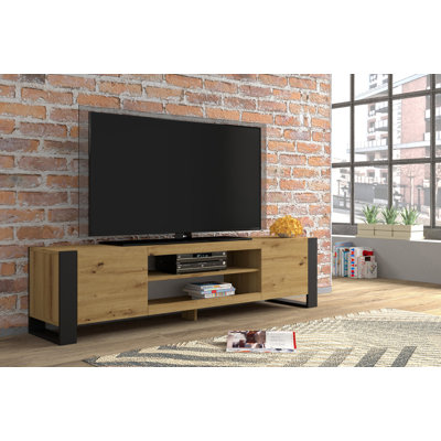 Erma Unfinished TV Stand for TVs up to 88"