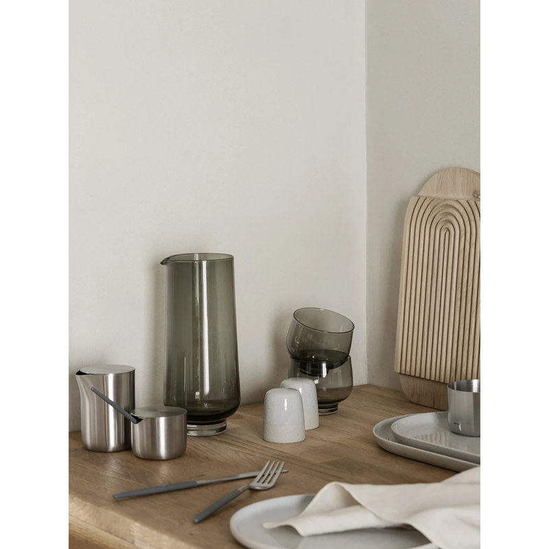Flow Water 37 oz. Pitcher, Smoke