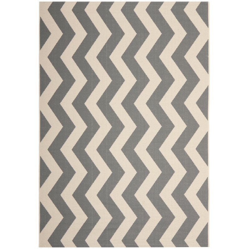 Camellia Chevron Indoor / Outdoor Area Rug, Rectangle 160 x 231 cm